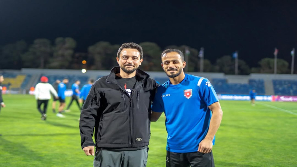 ولي العهد يطمئن على صحة لاعب النشامى أدهم القرشي هاتفيا