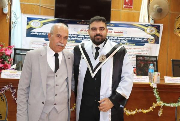 البشتاوي يهنئ الصديق الدكتور محمد الرواش