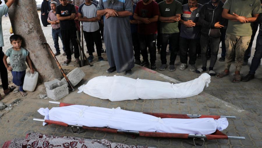 استشهاد 4 فلسطينيين جراء استهداف الاحتلال خانيونس بغزة (موسع)