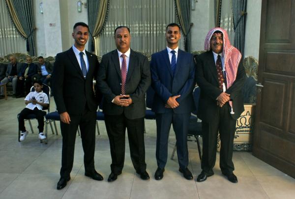 الدكتور راشد قراله والدكتور هاشم القراله  ..  مبارك التخرج