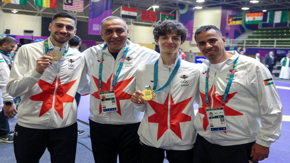 ذهبيتان للتايكواندو الأردنية في دورة ألعاب التضامن الإسلامي