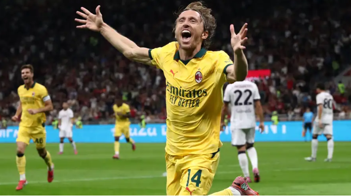 مودريتش ينقذ نجم ميلان من غضب الجماهير