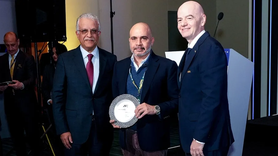 رئيس الاتحاد الآسيوي: حريصون على دعم الحق الفلسطيني المكفول باللوائح الدولية