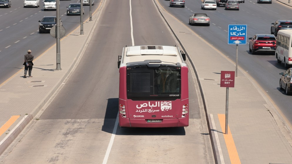 تزويد 291 حافلة من أصل 350 بأنظمة نقل ذكية ضمن حدود أمانة عمّان