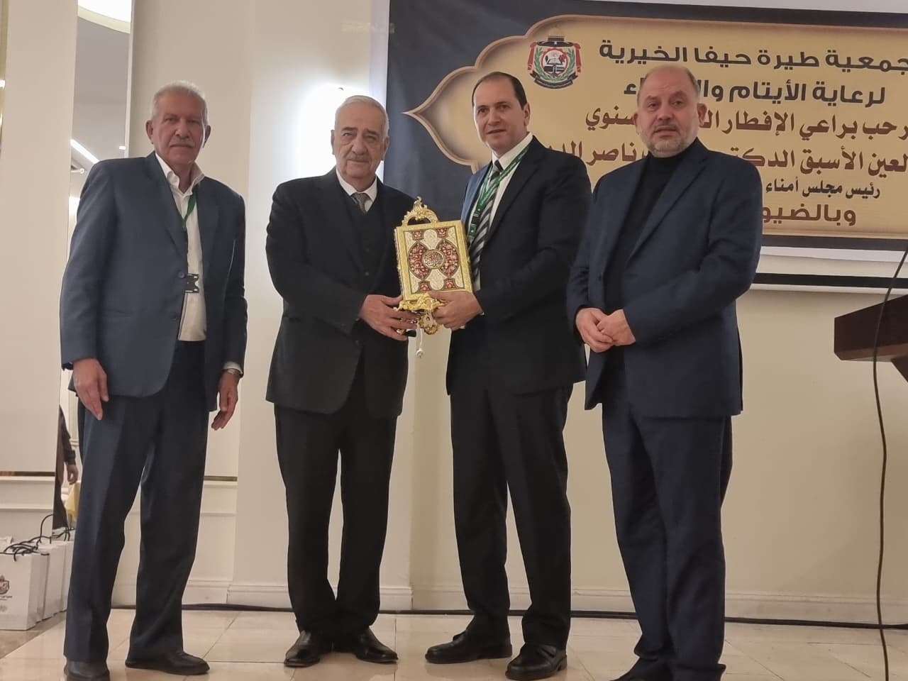 ناصر الدين من إفطار "طيرة حيفا" في إربد: جلالة الملك يقود المرحلة بحكمة وبصيرة وشجاعة