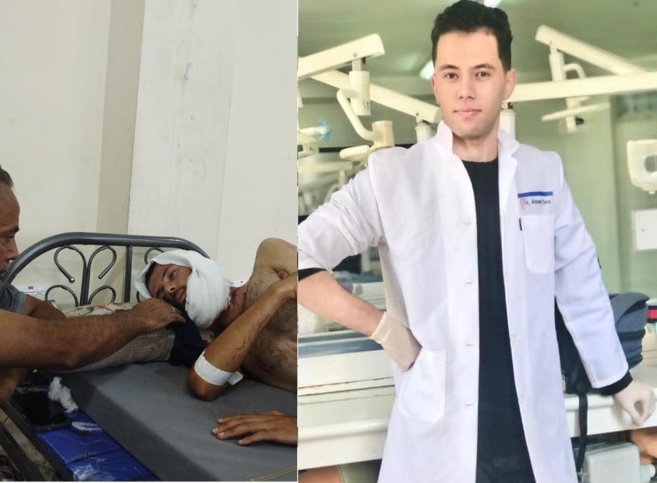 بين حلم الطب ووجع الحرب ..  أحمد يونس طبيب أسنان لا يستطيع مداواة جراحه 