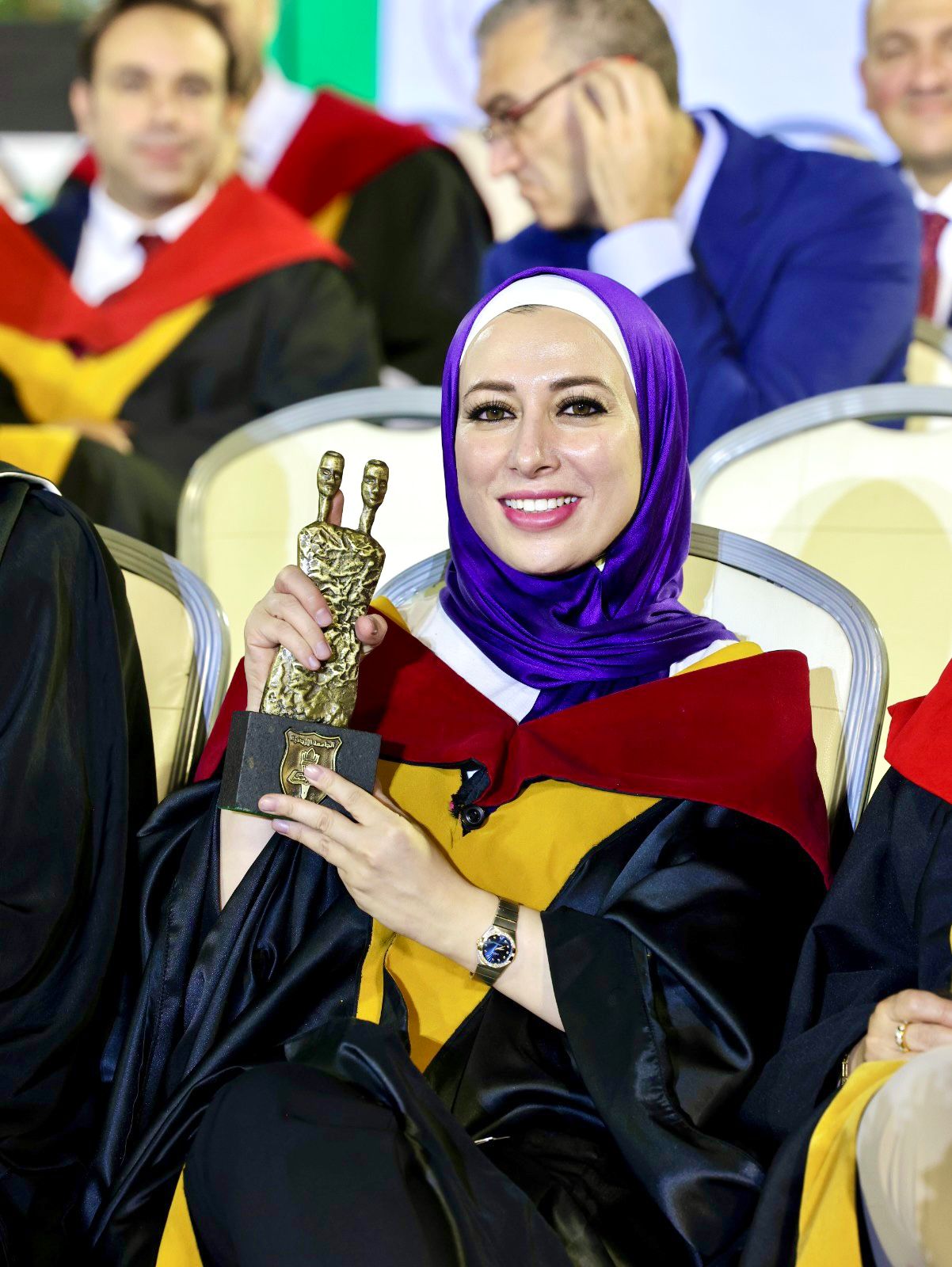 ياسمين مراد: الجامعات للعلم لا للعنف ..  والانتماء الحقيقي أن نقف مع الحق لا مع المخطئ