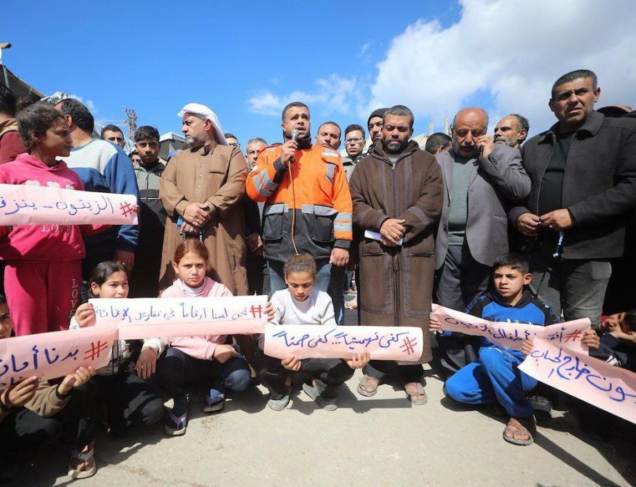 صرخة من شرق غزَّة … حيَّ الزَّيتون يواجه الدَّمار وسط غياب الإغاثة 