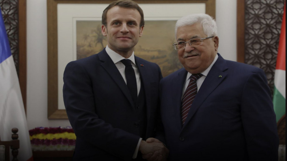 الرئيس الفرنسي يستضيف الرئيس الفلسطيني الثلاثاء