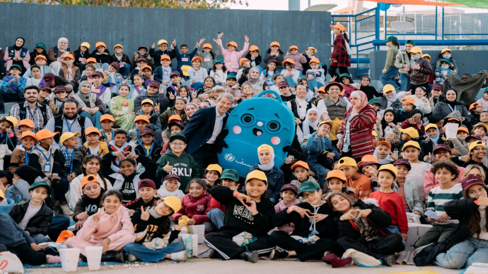 آلاف الأطفال في الأردن يحتفلون باليوم العالمي للطفل