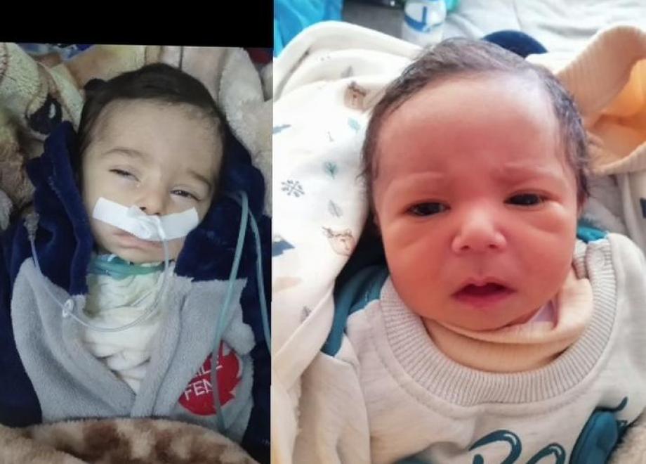 بين سريرين صغيرين ..  طارق عسيلة يحمل وجعين أكبر من العمر