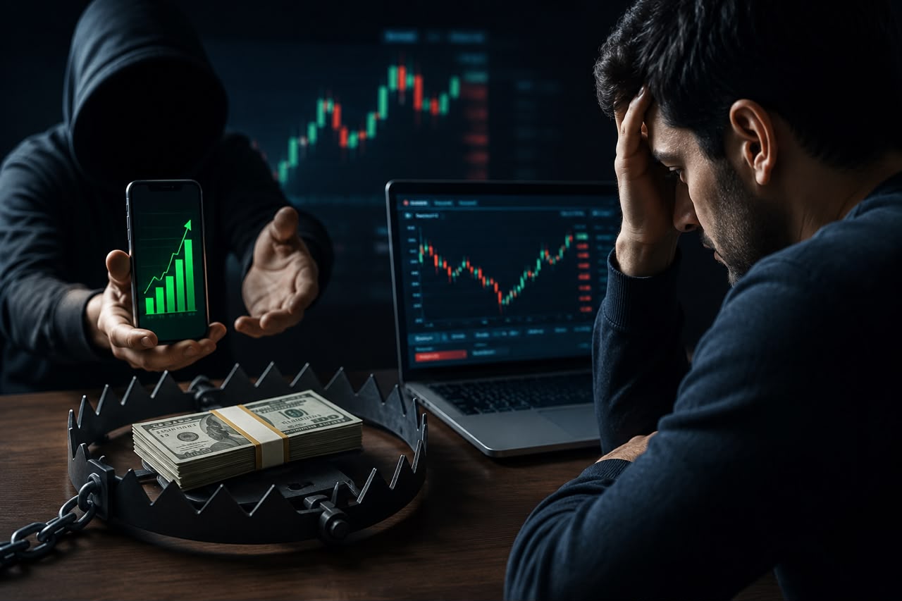 وعود بالأرباح السريعة ..  لماذا يقع البعض ضحية منصات التداول الوهمية؟