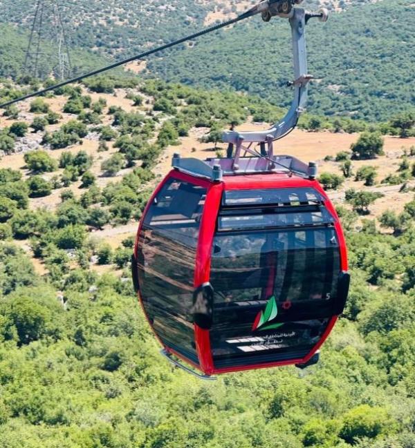 تلفريك عجلون يمنح الأشخاص ذوي الإعاقة تذاكر مجانية بشكل دائم