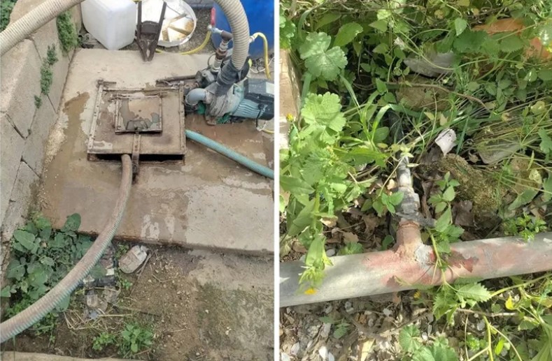 ضبط اعتداءات على خطوط مياه في لواء بني كنانة 