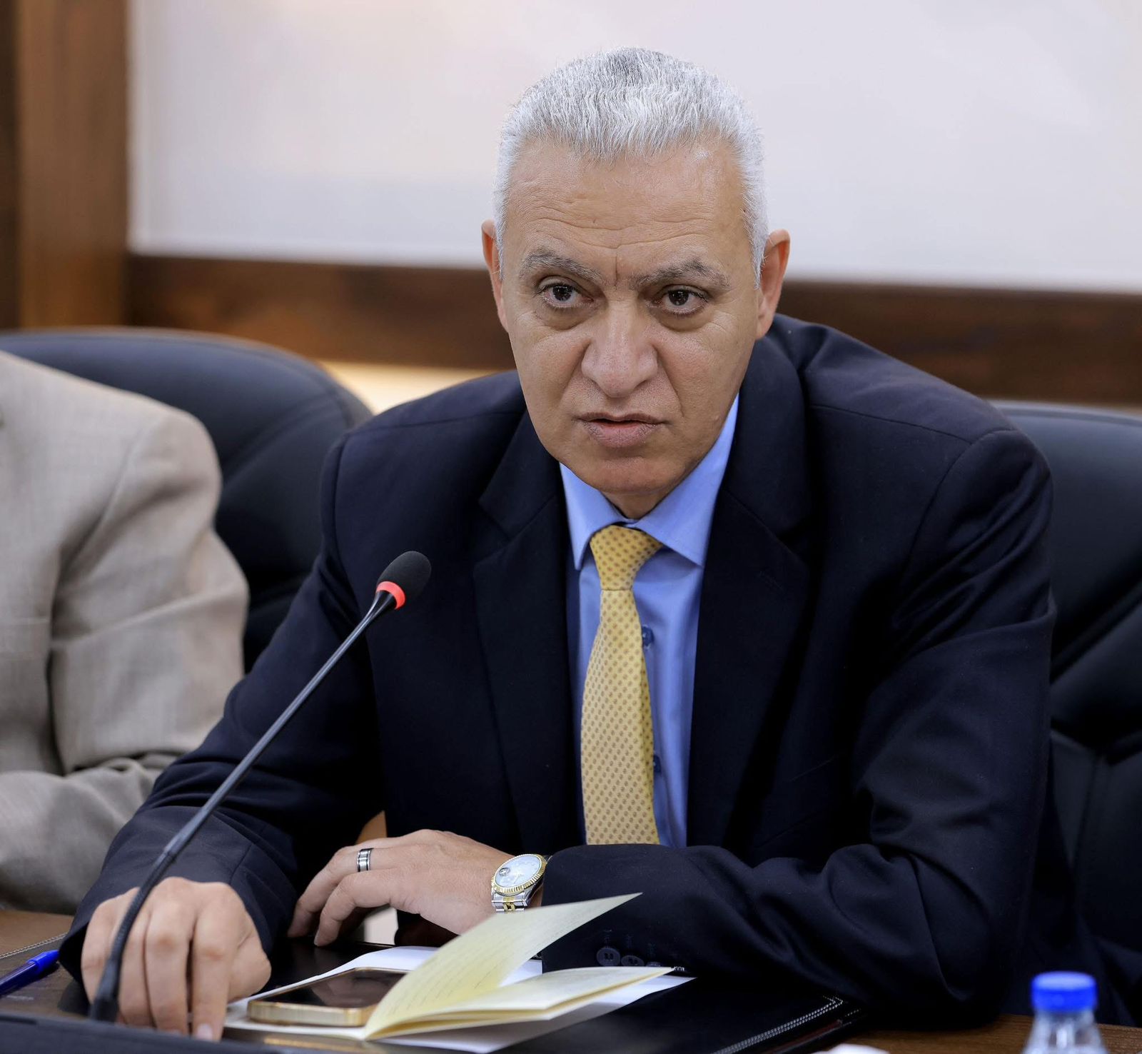 انتخاب العموش رئيساً للجنة التوجيه الوطني والإعلام 