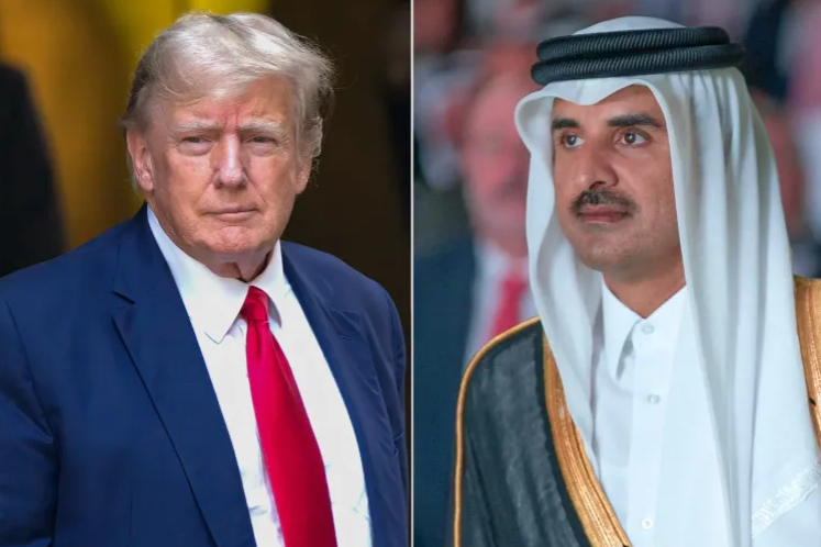 ترامب يتصل بأمير قطر ويؤكد تضامنه وإدانته الهجوم على قاعدة العديد