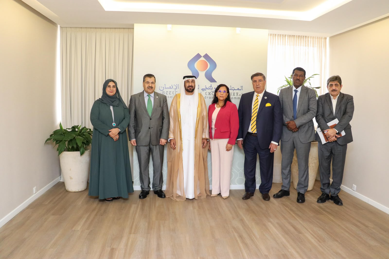 قبيل الانتخابات المغربية ..  الحنيطي ووفد البرلمان العربي يبحثان مع مجلس حقوق الإنسان ضمانات النزاهة والشفافية