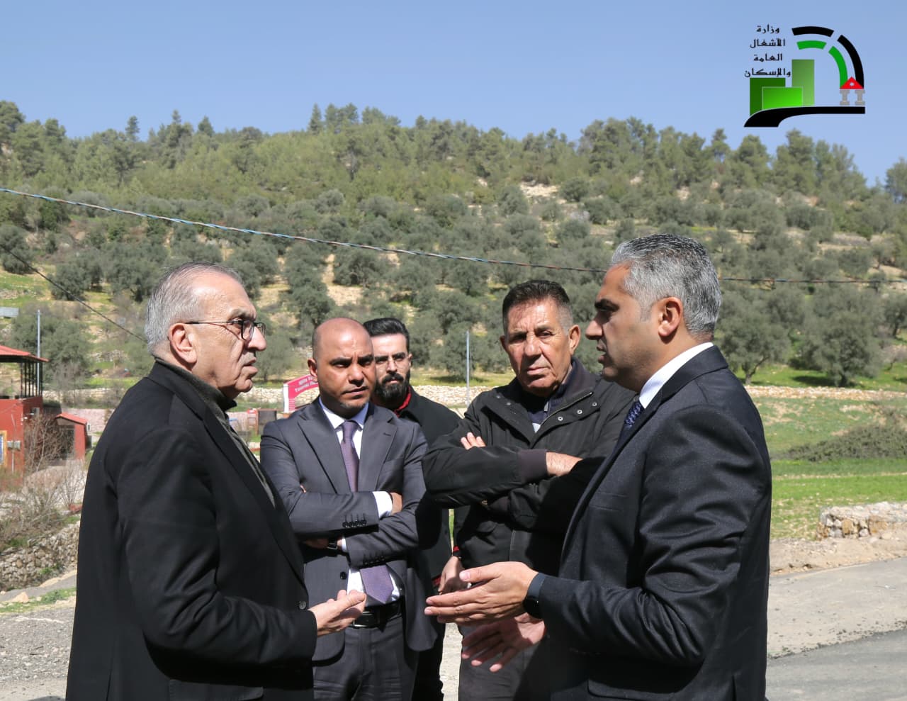 أبو السمن يتفقد تقدم العمل في "دائري إربد" وطريق "وادي الطواحين"