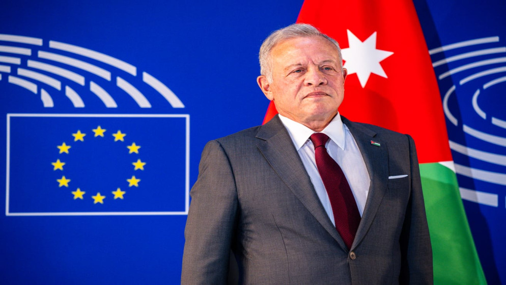 الملك أمام البرلمان الأوروبي: الهجمات الإسرائيلية على إيران تهدد بتصعيد خطير بالشرق الأوسط