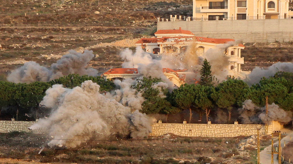 الجيش الإسرائيلي يعلن قصف بنى تحتية تابعة لحزب الله في لبنان