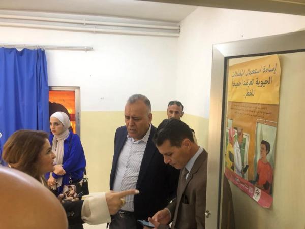 محافظ مادبا يتفقد واقع الخدمات الصحية في المحافظة
