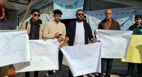 بين المنحة والحدود المغلقة… طلبة غزة يدرسون على أمل العبور 