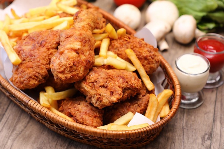 بروستد الدجاج على طريقة المطاعم 