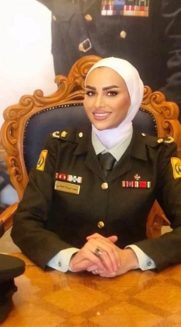 الرائد الركن ديما زياد المجالي  ..  مبارك
