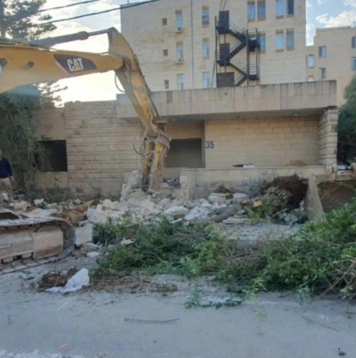 بلدية اربد توضح بشأن هدم منزل يعود لمسؤول وورثته