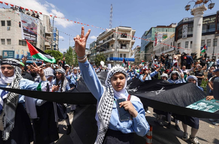 "التربية الفلسطينية" تحيي ذكرى النكبة في عدة مدارس بالضفة الغربية