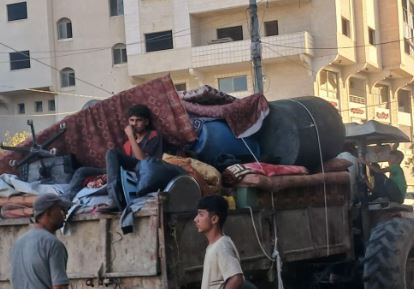 نزوح الصفطاوي ..  حكايات عائلات تبحث عن مأوى فلا تجد إلا السماء  