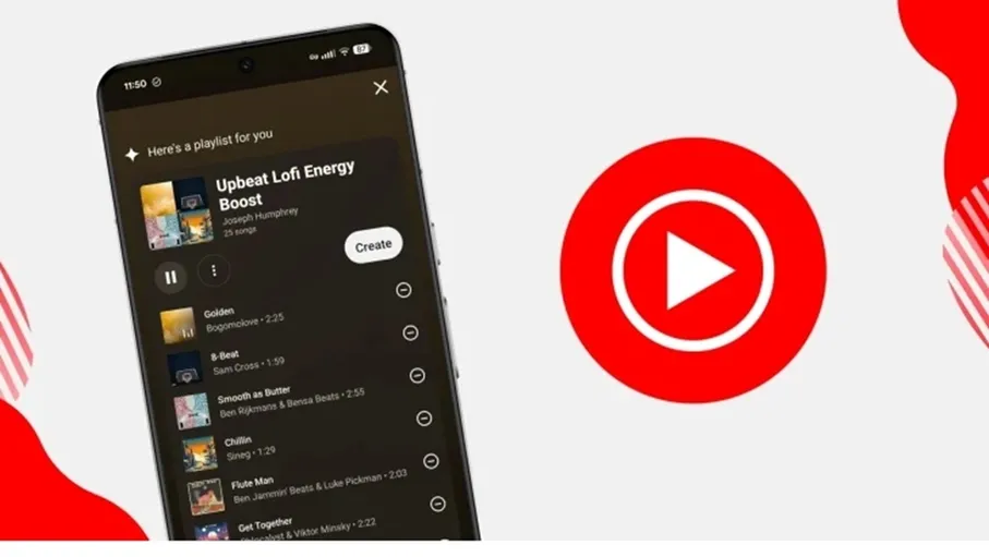 يوتيوب يضيف إنشاء قوائم بالذكاء الاصطناعي 