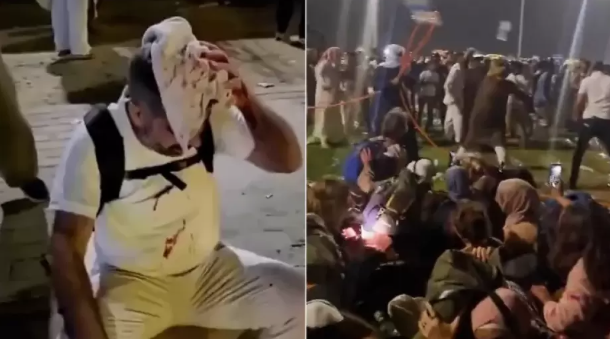 اعتداء بلطجية على نشطاء "قافلة الصمود" في مصر 