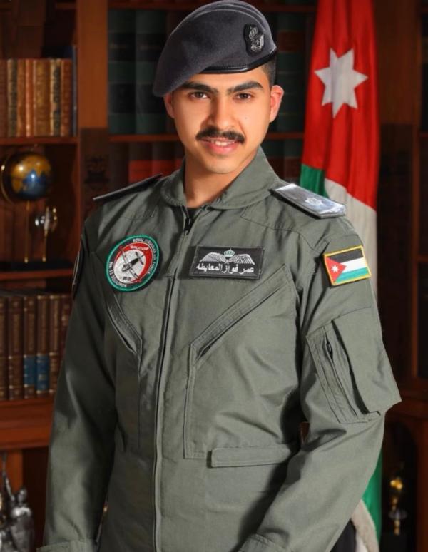 الملازم الكابتن عمر فواز المعايطة  ..  مبارك