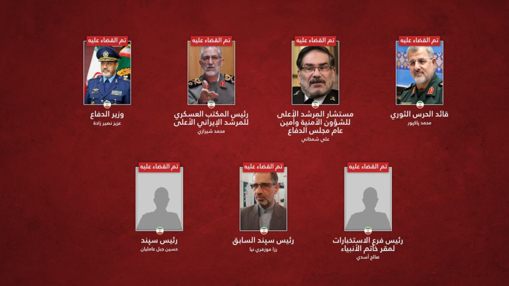 إيران تؤكد مقتل قائد الحرس الثوري ومستشار المرشد الإيراني