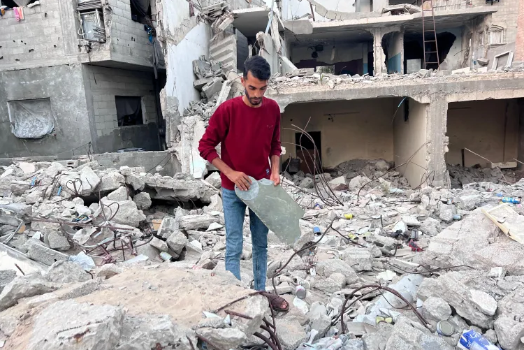 بلا طعام ولا أهل ..  حازم البردويل يروي حكاية البقاء في غزة