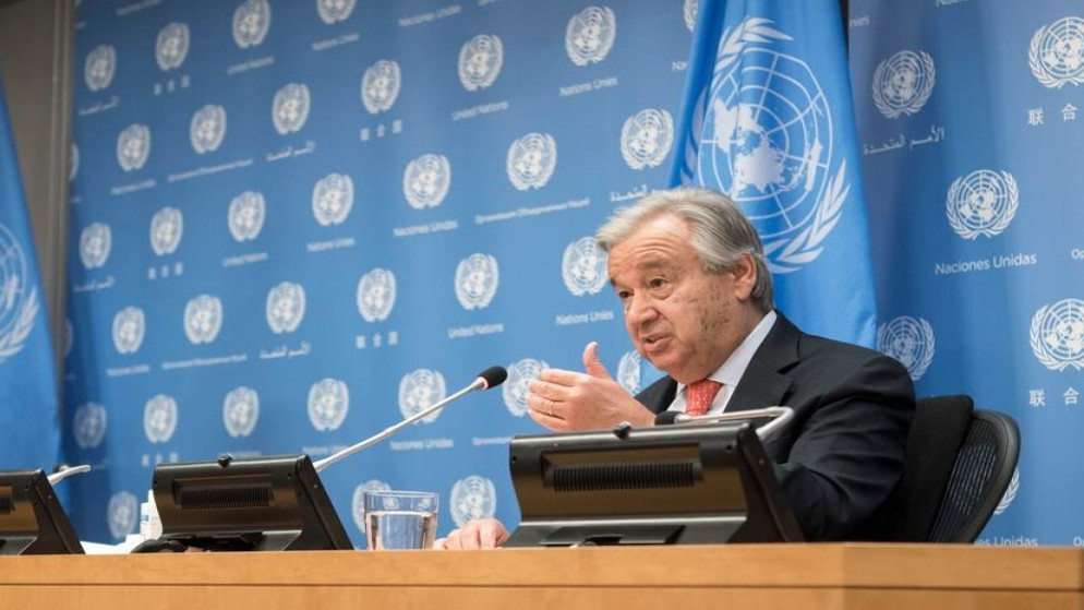 غوتيريش: يتم تقويض حل الدولتين جهرا ولا يمكن للمجتمع الدولي أن يسمح بذلك 