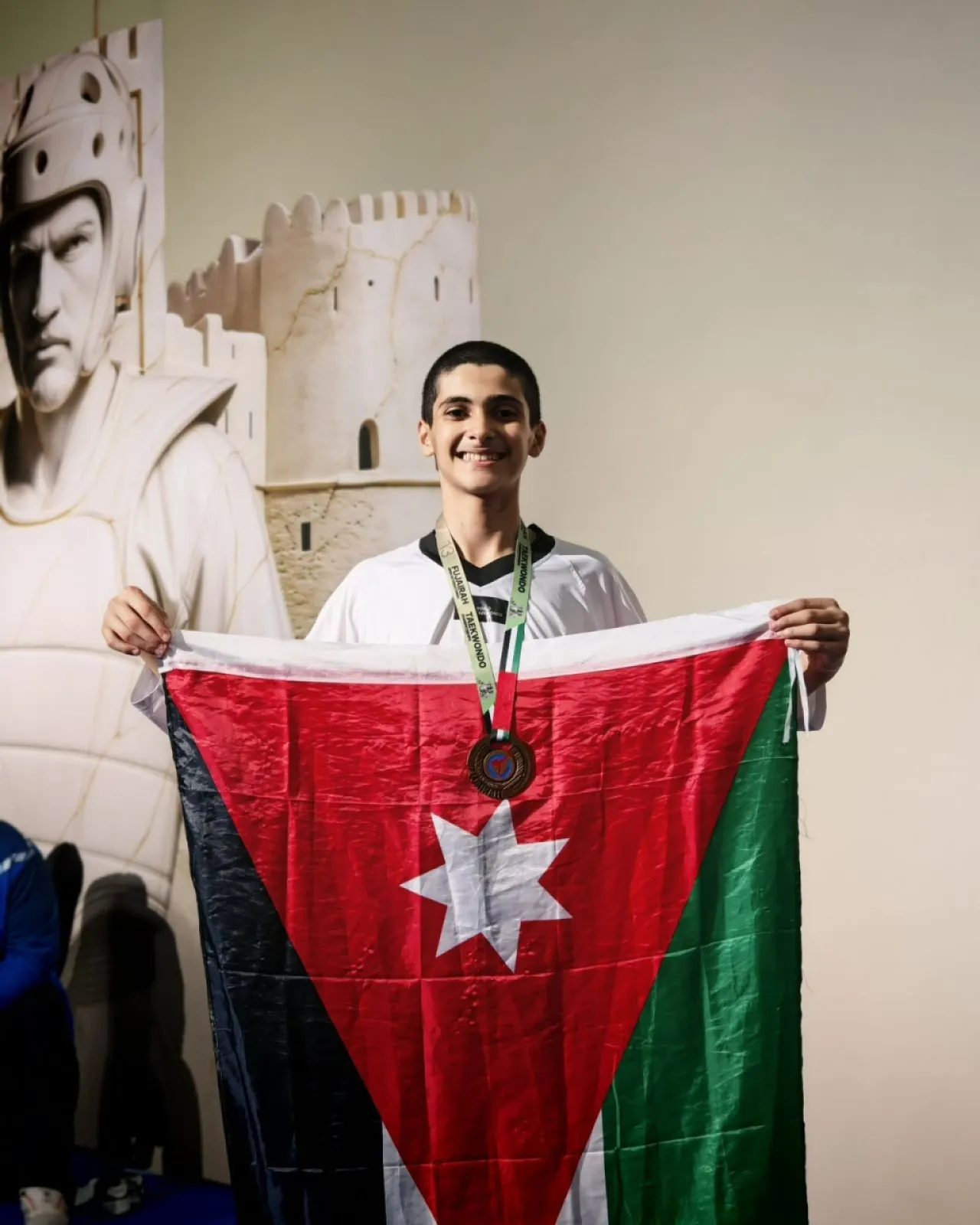 البطل يحيى القضاة  ..  مبارك 