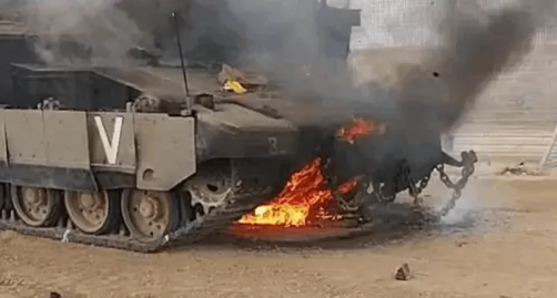 القسام تستهدف دبابة "إسرائيلية" بقذيفة بي29
