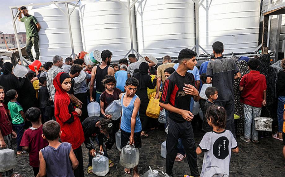 بئر بلا تشغيل ..  العطش يحاصر سكان حي الزيتون في غزة 