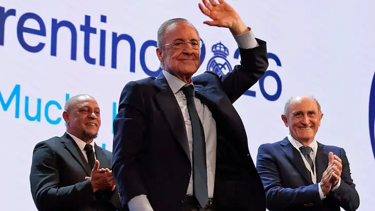 4 سنوات جديدة ..  فلورنتينو بيريز رئيسًا لريال مدريد