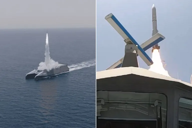 "صياد 3-جي" أول صاروخ دفاع جوي بحري إيراني يُطلق عموديا