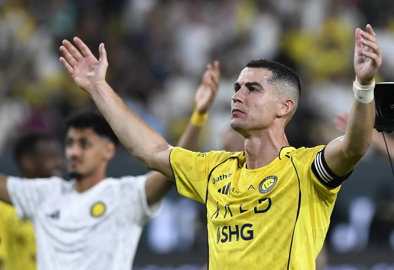 رونالدو في «منتدى تورايز»: أنا سعودي ..  والسعوديون مذهلون