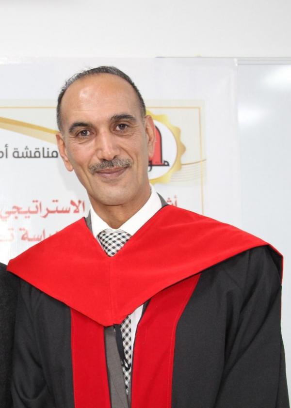 عمران المناصير يهنئ الدكتور حاتم الخوالدة