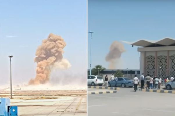 انفجار كبير جراء مخلفات حرب قرب مطار دمشق الدولي