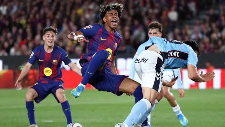 خوفا من سيناريو ميسي ..  برشلونة يحذر إسبانيا بشأن يامال