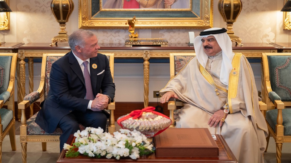 الملك وملك البحرين يحذران من خطورة عواقب العملية الإسرائيلية في رفح