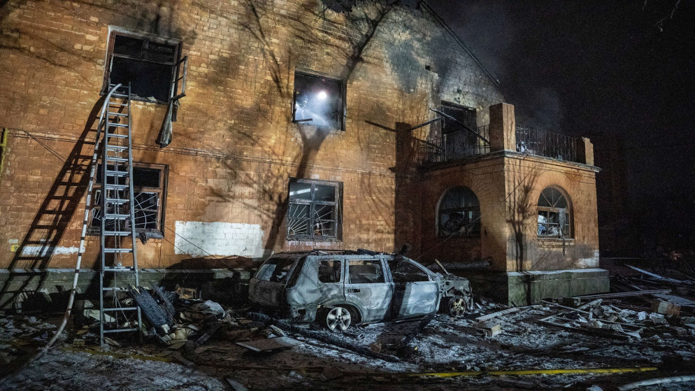 العاصمة الأوكرانية تتعرض لهجوم روسي بصواريخ