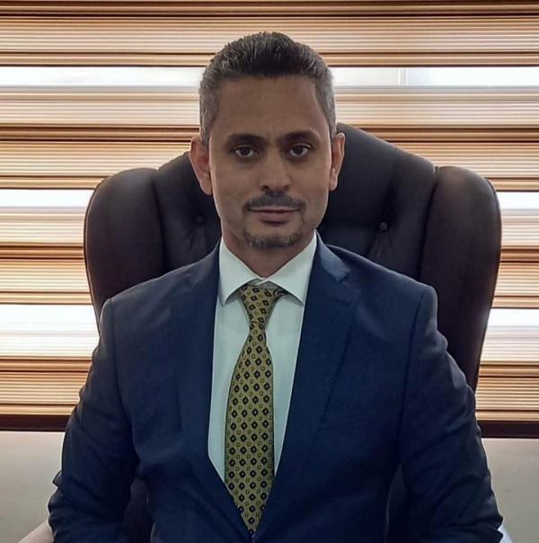 المحامي الأستاذ علي عبدالمحسن العفيف  ..  مبارك المنصب الجديد