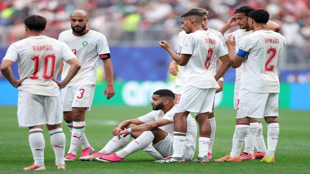 الهداف المغربي صيباري يغيب عن مواجهة فرنسا في ربع النهائي